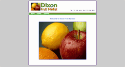 Desktop Screenshot of dixonfruit.com